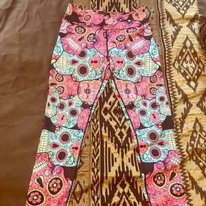 Constantly varied gear sugar skull leggings